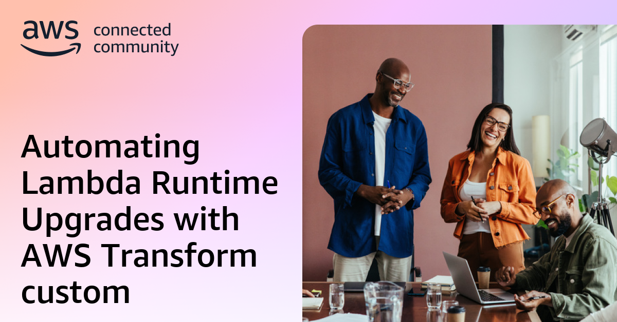 Automating Lambda Runtime Upgrades with AWS Transform custom