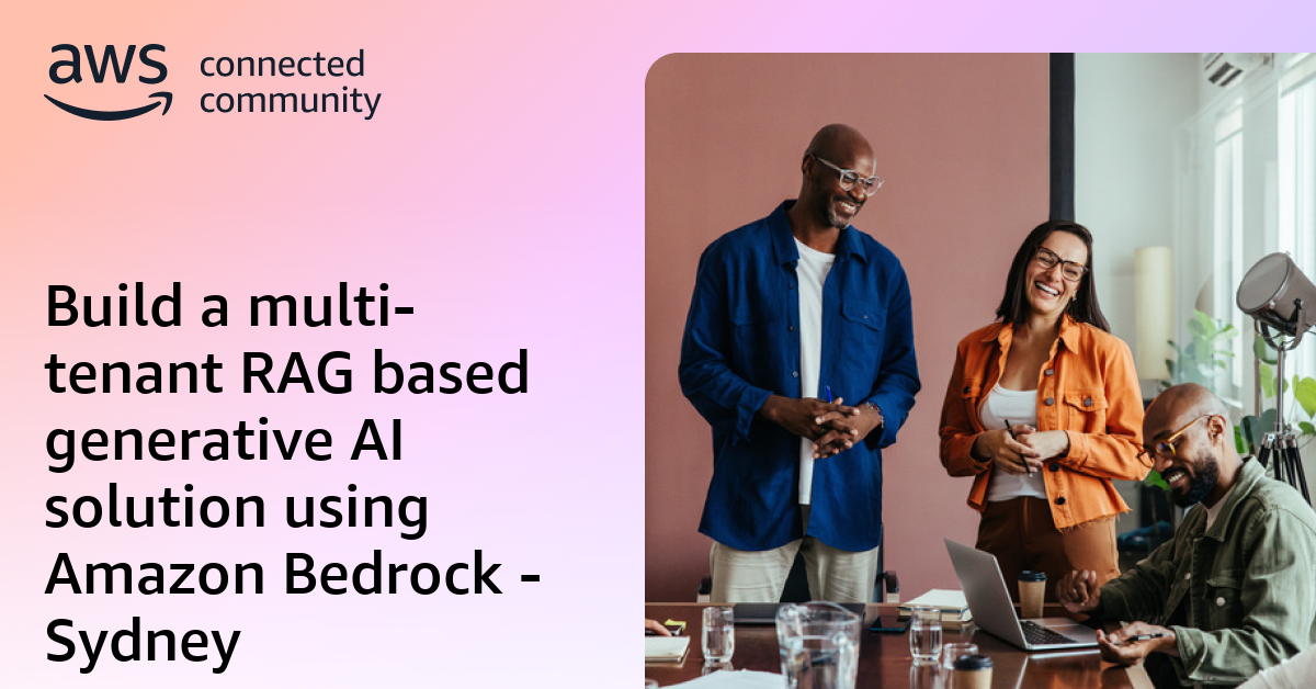 Build a multi-tenant RAG based generative AI solution using Amazon ...