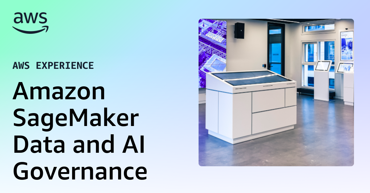 Amazon SageMaker Data and AI Governance