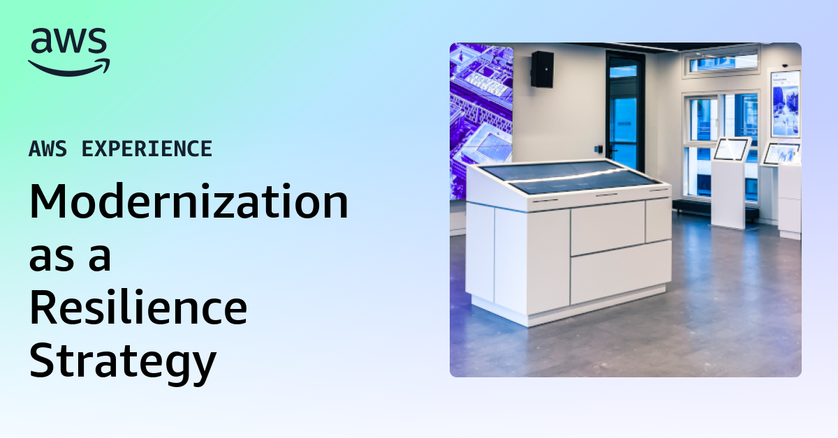 Modernization as a Resilience Strategy