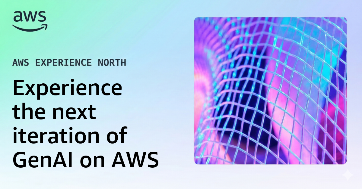 Experience the next iteration of GenAI on AWS