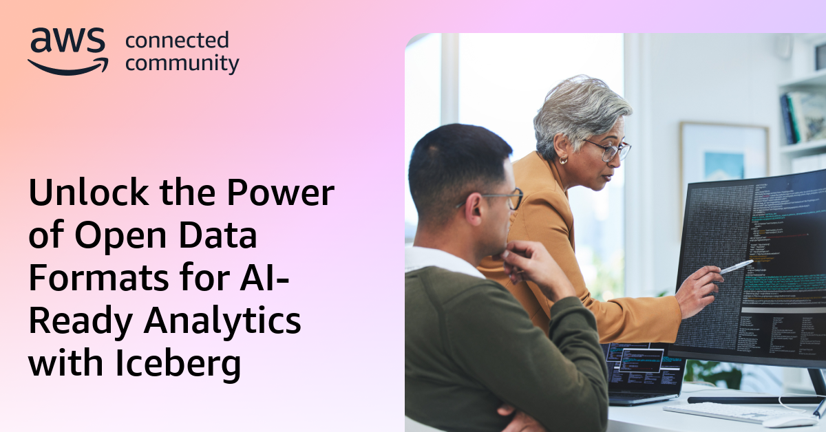 Unlock the Power of Open Data Formats for AI-Ready Analytics with Iceberg