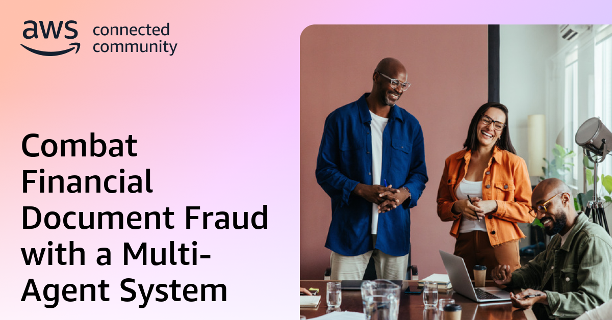 Combat Financial Document Fraud with a Multi-Agent System