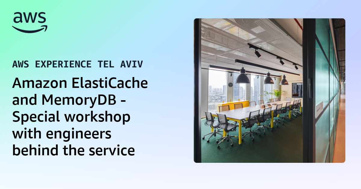 Amazon ElastiCache and MemoryDB - Special workshop with engineers ...